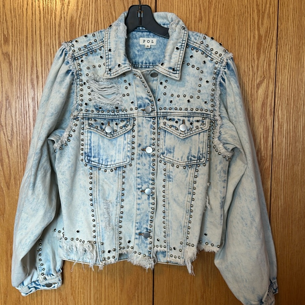 POL canyon rocker denim jacket